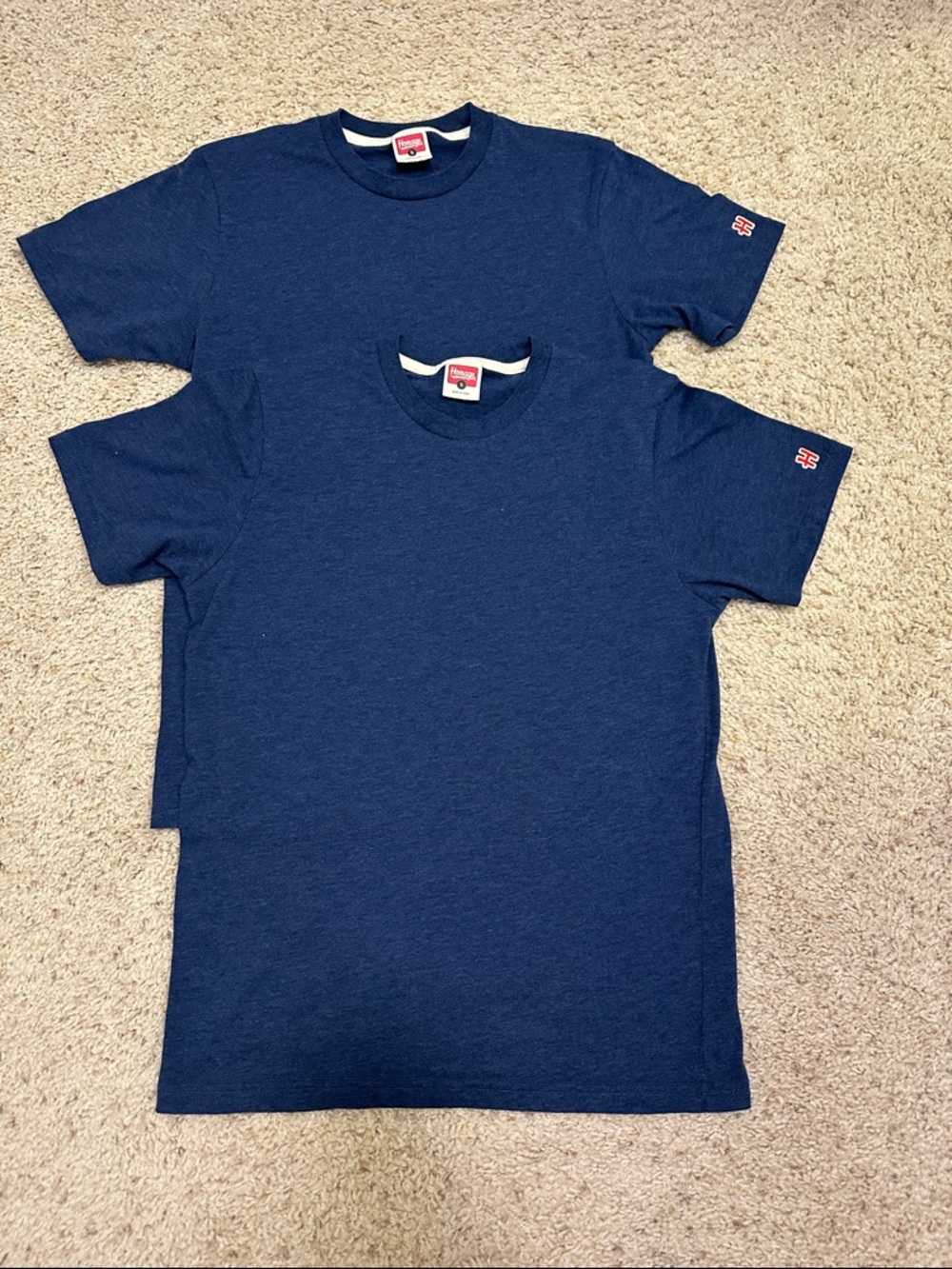 HOMAGE Navy Short-Sleeve Crewneck Tee